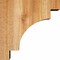 Ekena Millwork Mediterranean Rough Sawn Corbel, Western Red Cedar, 4"W x 10"D x 10"H COR04X10X10MED00RWR - alternate 4